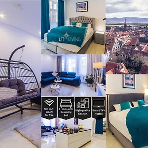  Apartment Lit Living: Luxury - Box Spring - Zwischen Ma Und Hd - Netflix - 8 Personen Deutschland